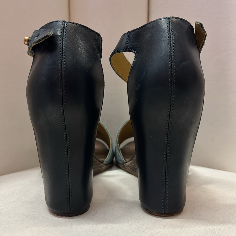 Billy Reid Color Block Wedges - Picture 5 of 7